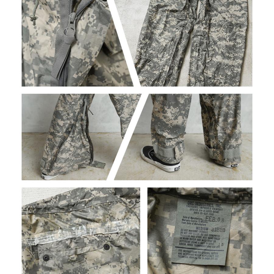 MILITARY（ミリタリー） 実物 USED 米軍 IMPROVED レインパンツ UCP