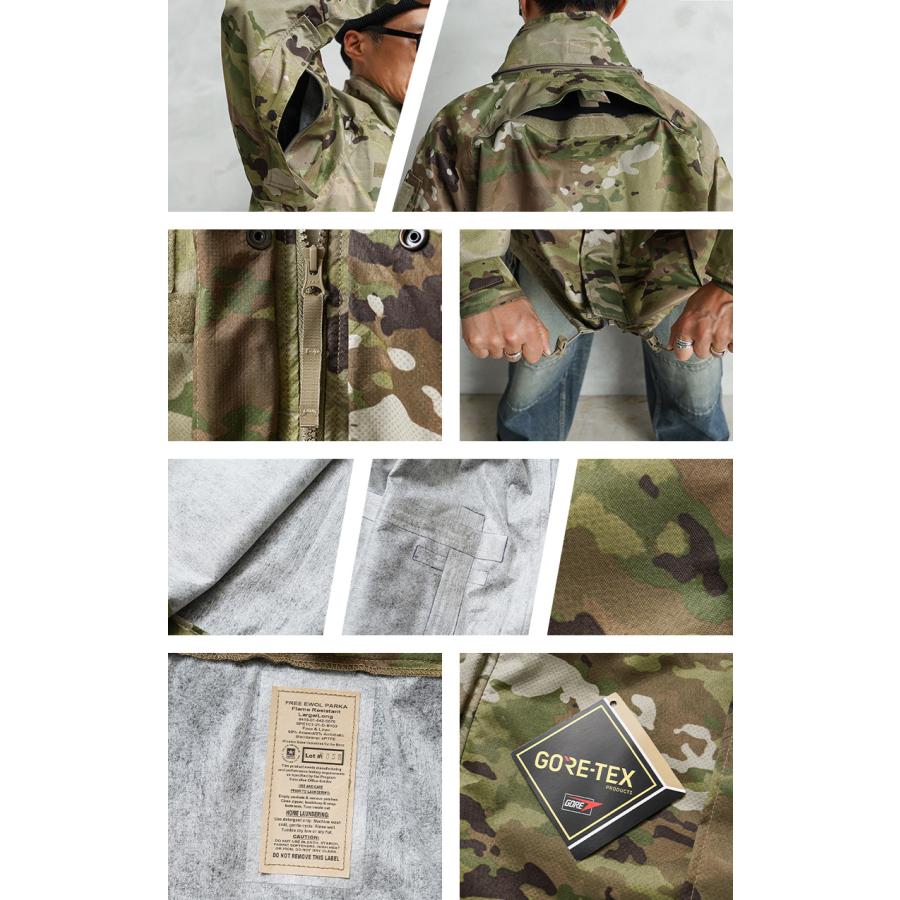 実物 新品 デッドストック 米軍 FREE EWOL FLAME RESISTANT GORE-TEX パーカー OCP スコーピオンW2 PYRAD ゴアテックス 軍物 古着【クーポン対象外】【I】の画像