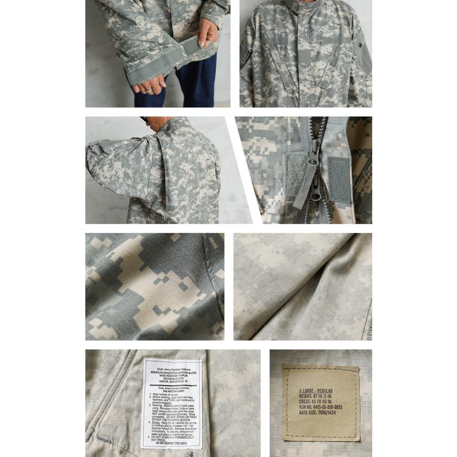 実物 新品 デッドストック 米軍 ACU コンバット ジャケット UCP