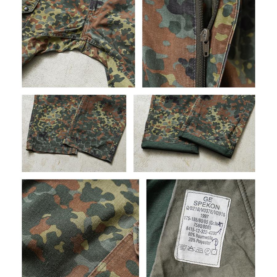 MILITARY（ミリタリー） 実物 USED ドイツ軍 フレクターカモ カーゴ