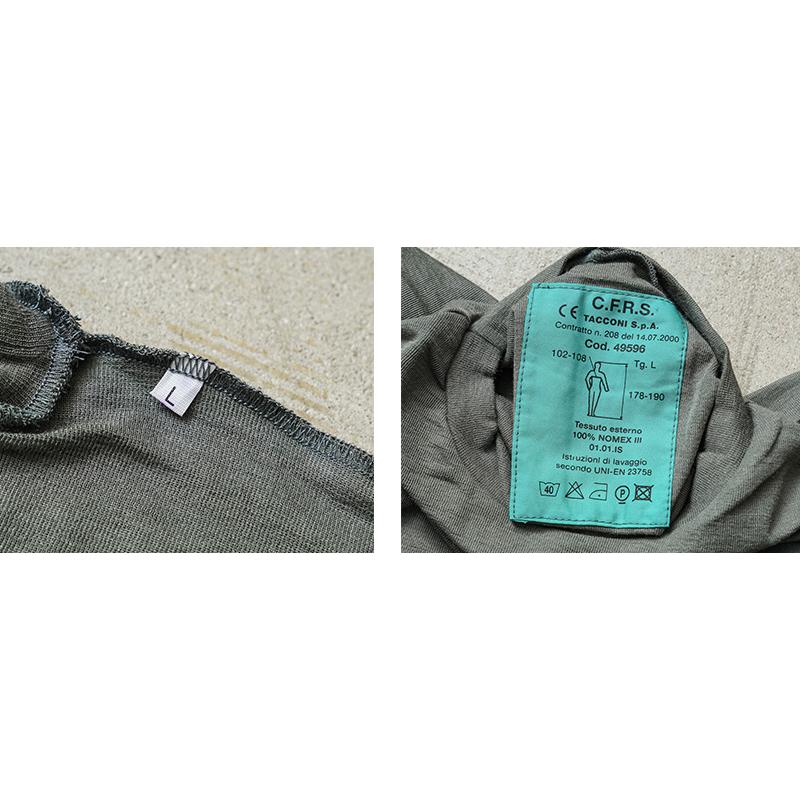 MILITARY（ミリタリー） 実物 新品 デッドストック イタリア NOMEX