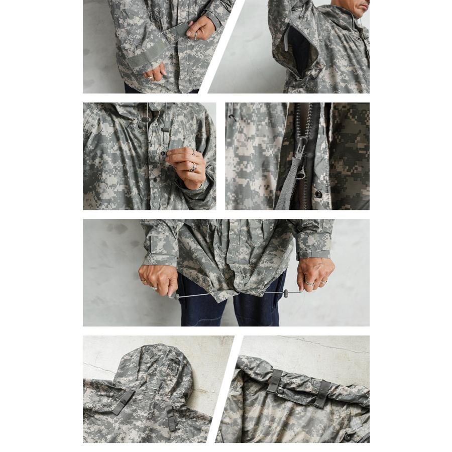 MILITARY（ミリタリー） 実物 USED 米軍 IMPROVED レインパーカー UCP