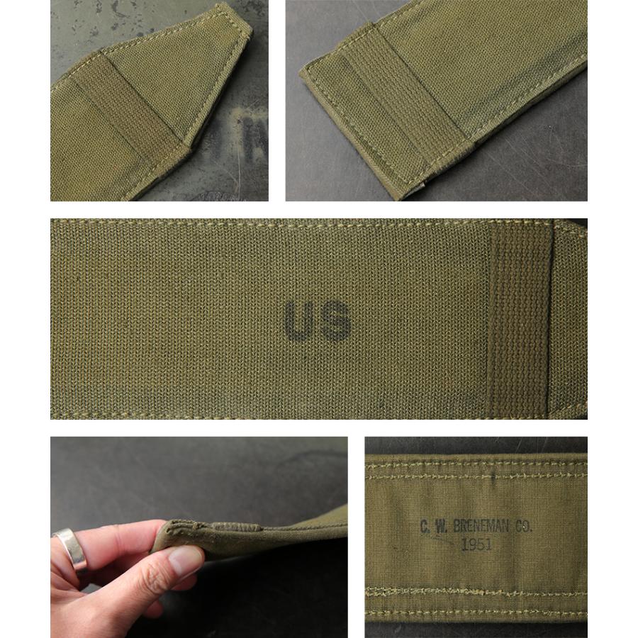 米軍　実物 ジェネラルパーパス ストラップ ヴィンテージ コットン MILITARY（ミリタリー） 実物 USED 米軍 1940〜1950年代 ヴィンテージ