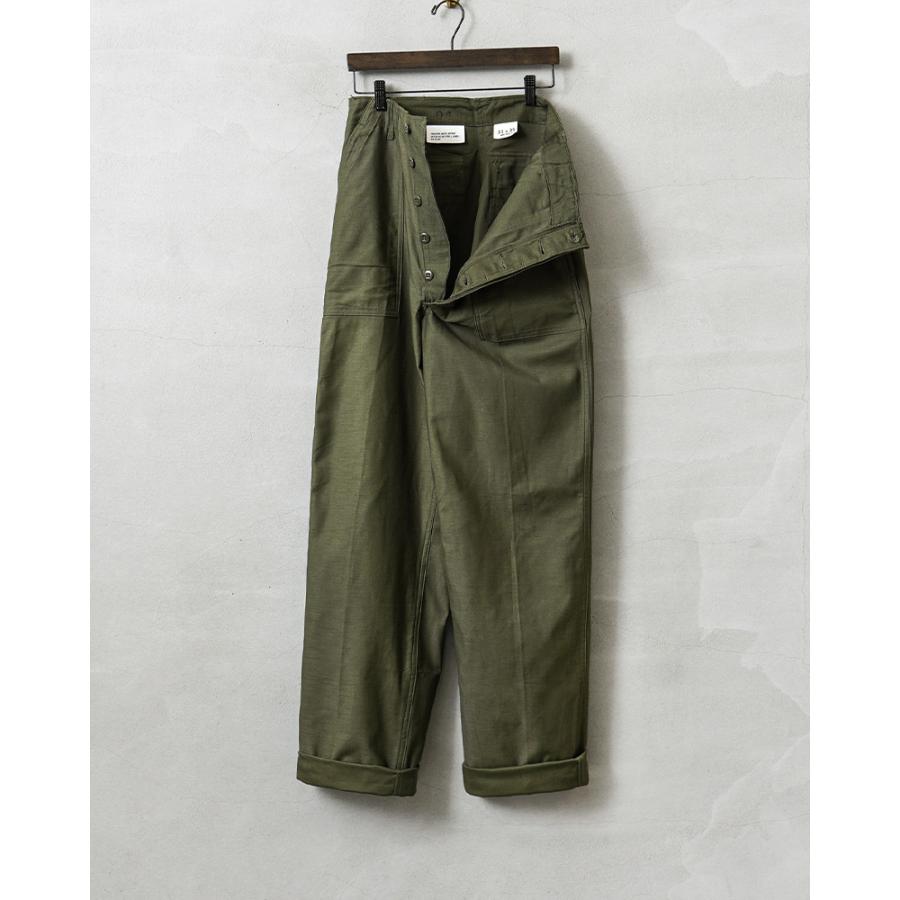ベイカーパンツ オリーブ ミリタリー ワークパンツ　60s MILITARY（ミリタリー） 希少 実物 新品 デッドストック 米軍 VINTAGE