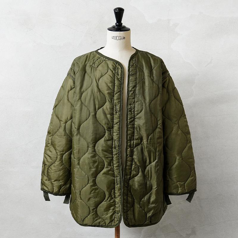 実物 新品 デッドストック 米軍 M-65 モッズコート用ライナー