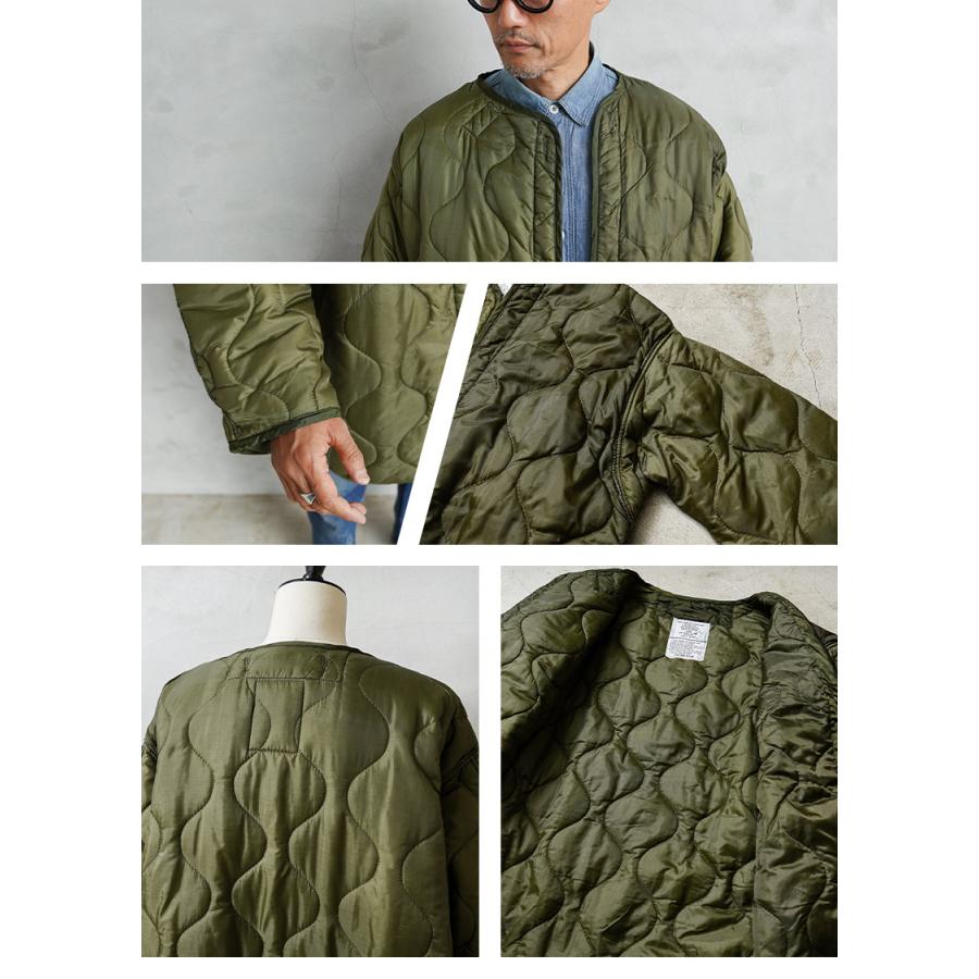 実物 新品 デッドストック 米軍 M-65 モッズコート用ライナー