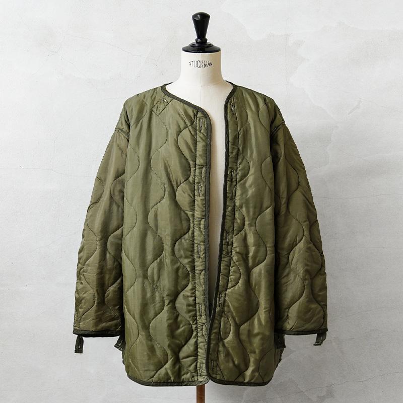 実物 USED 米軍 M-65 モッズコート用ライナー ノンリップ【クーポン