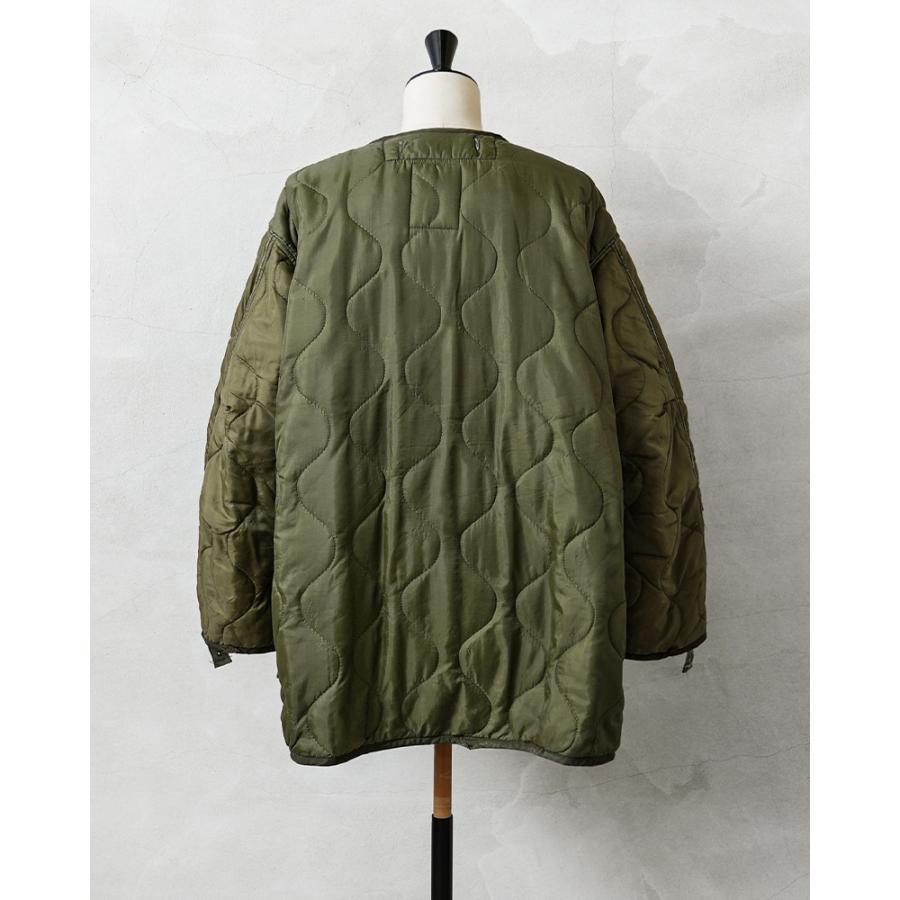 実物 USED 米軍 M-65 モッズコート用ライナー ノンリップ【クーポン