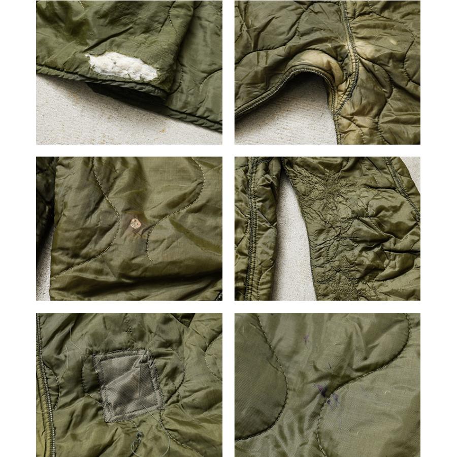 リジェクト 訳あり品 実物 USED 米軍 M-65 モッズコート用ライナー