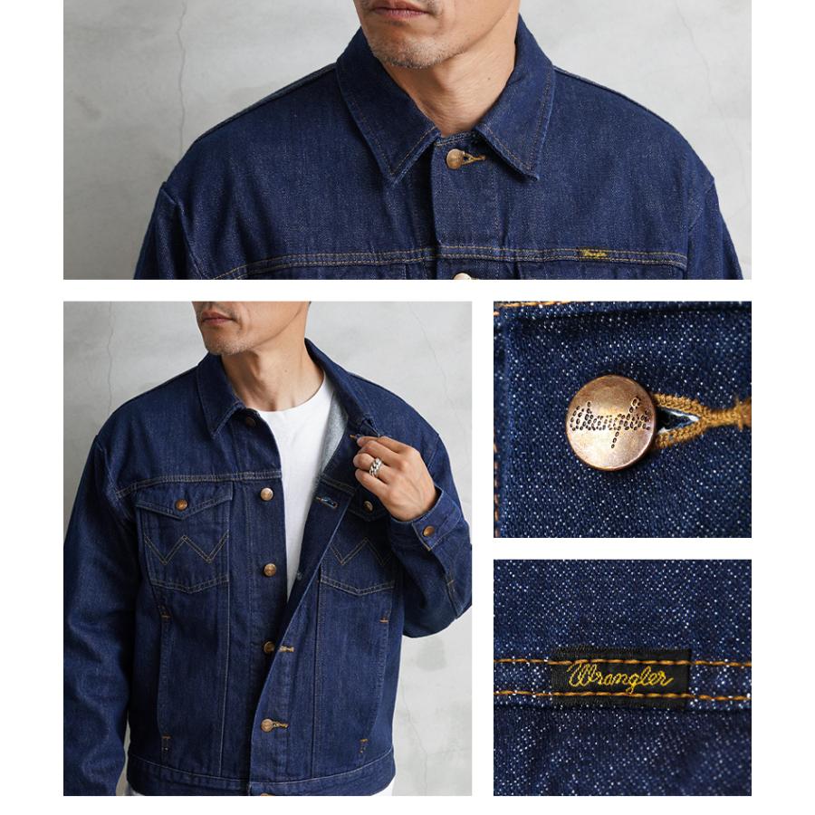 Wrangler ラングラー WM1045 TRUCKER デニムジャケット ジージャン Gジャン トラッカー アメカジ ブルゾン ブランド【T】｜waiper｜07