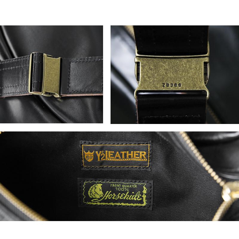 Y'2 LEATHER ワイツーレザー BG-09 ホースハイド ウエストバッグ Y'2 LEATHER ワイツーレザー BG-09 ホースハイド ウエストバッグ