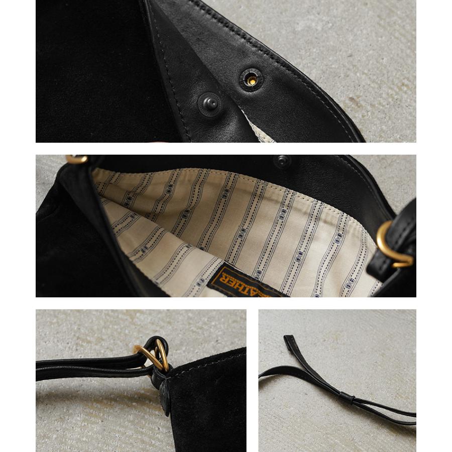 Y'2 LEATHER ワイツーレザー BG-18 ナチュラルスカーホース ROUGHOUT