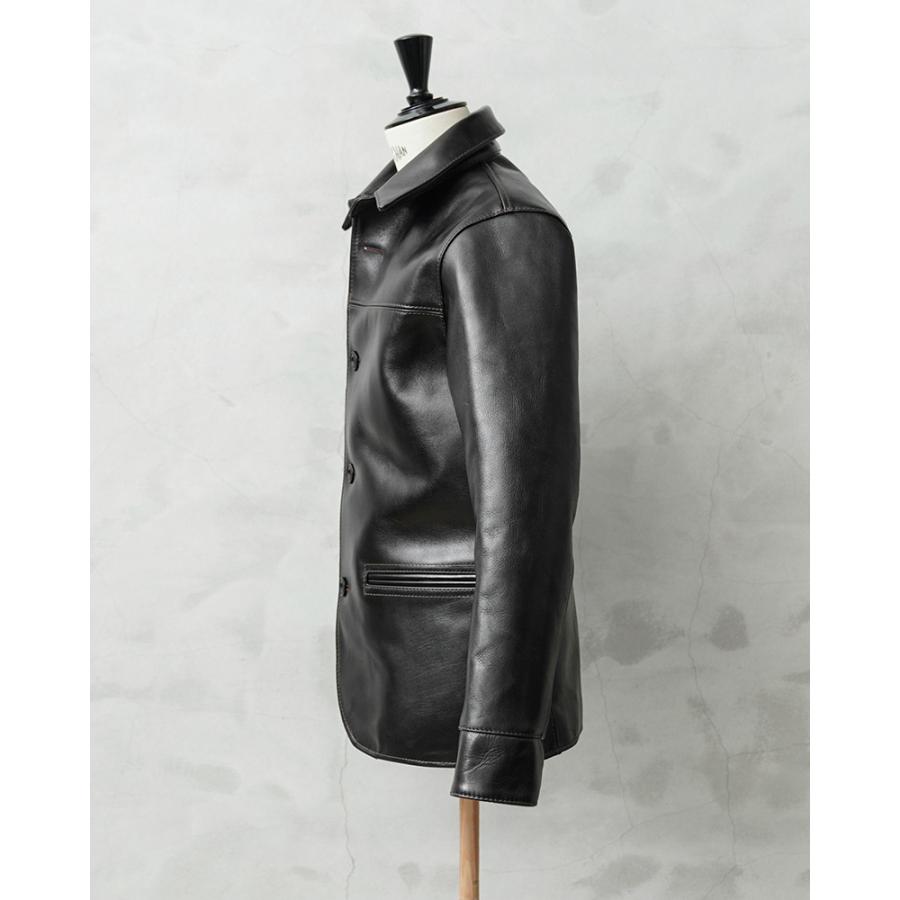 Y'2 LEATHER ワイツーレザー LSC-76-C ANILINE STEER ROUNDED HEM CAR