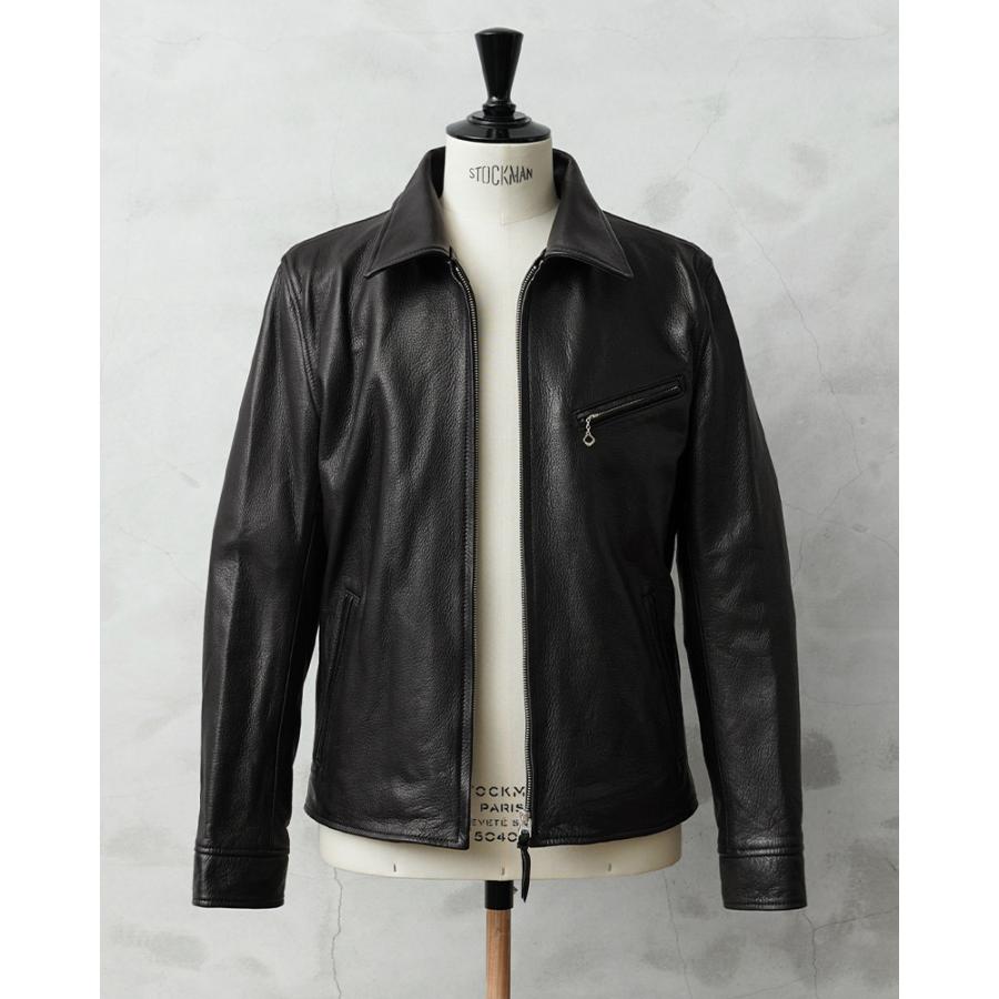 Y'2 LEATHER ワイツーレザー SR-42 STEER OIL SINGLE BREASTED