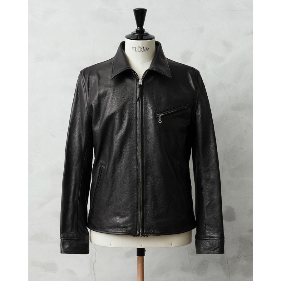 Y'2 LEATHER ワイツーレザー SR-42 STEER OIL SINGLE BREASTED