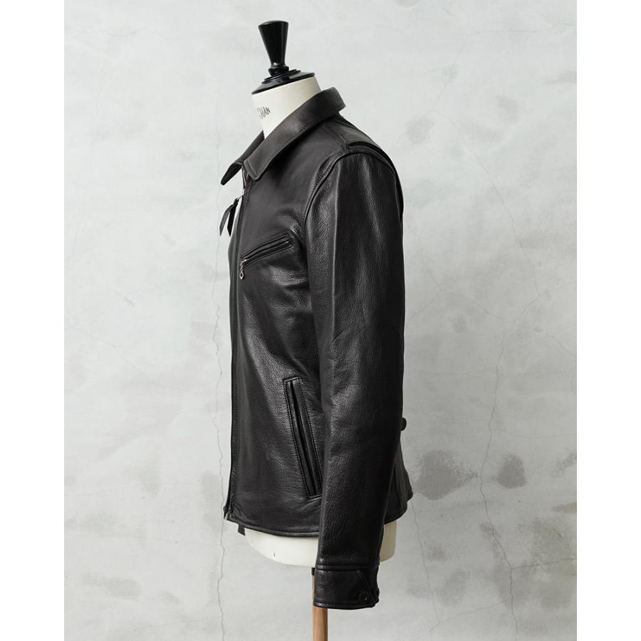 Y'2 LEATHER ワイツーレザー SR-42 STEER OIL SINGLE BREASTED