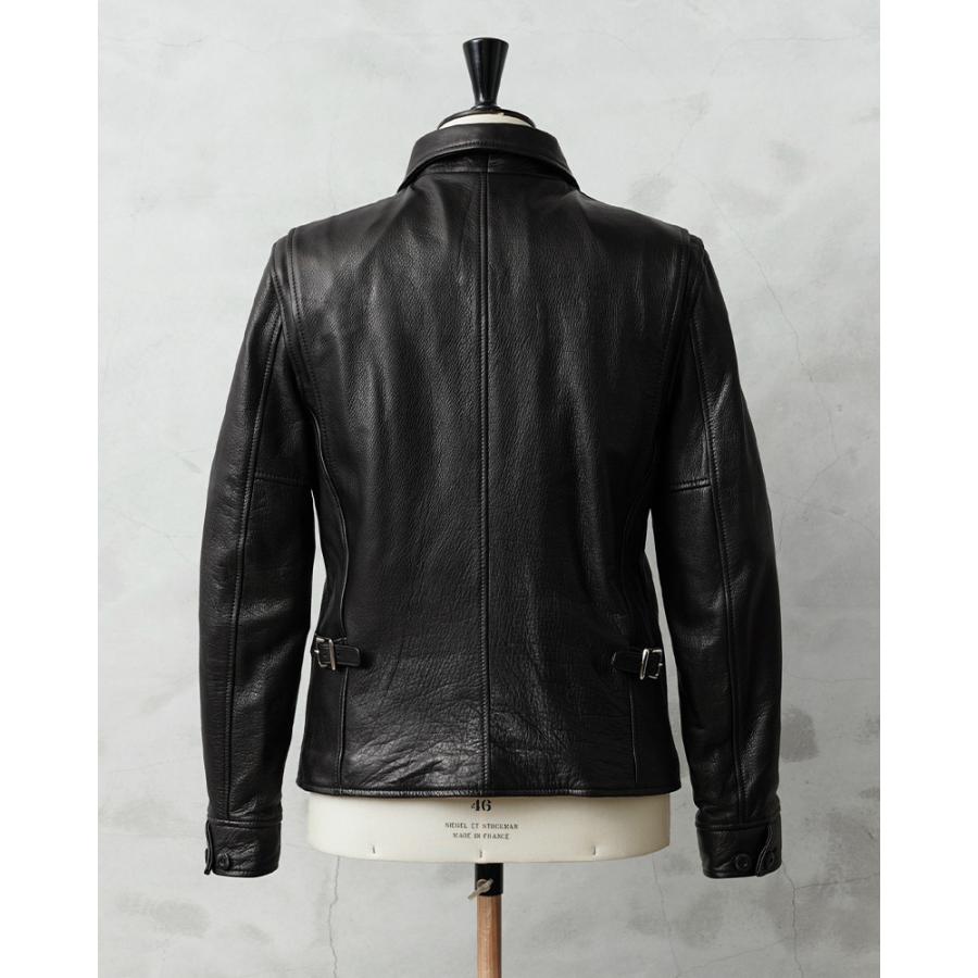 Y'2 LEATHER ワイツーレザー SR-42 STEER OIL SINGLE BREASTED