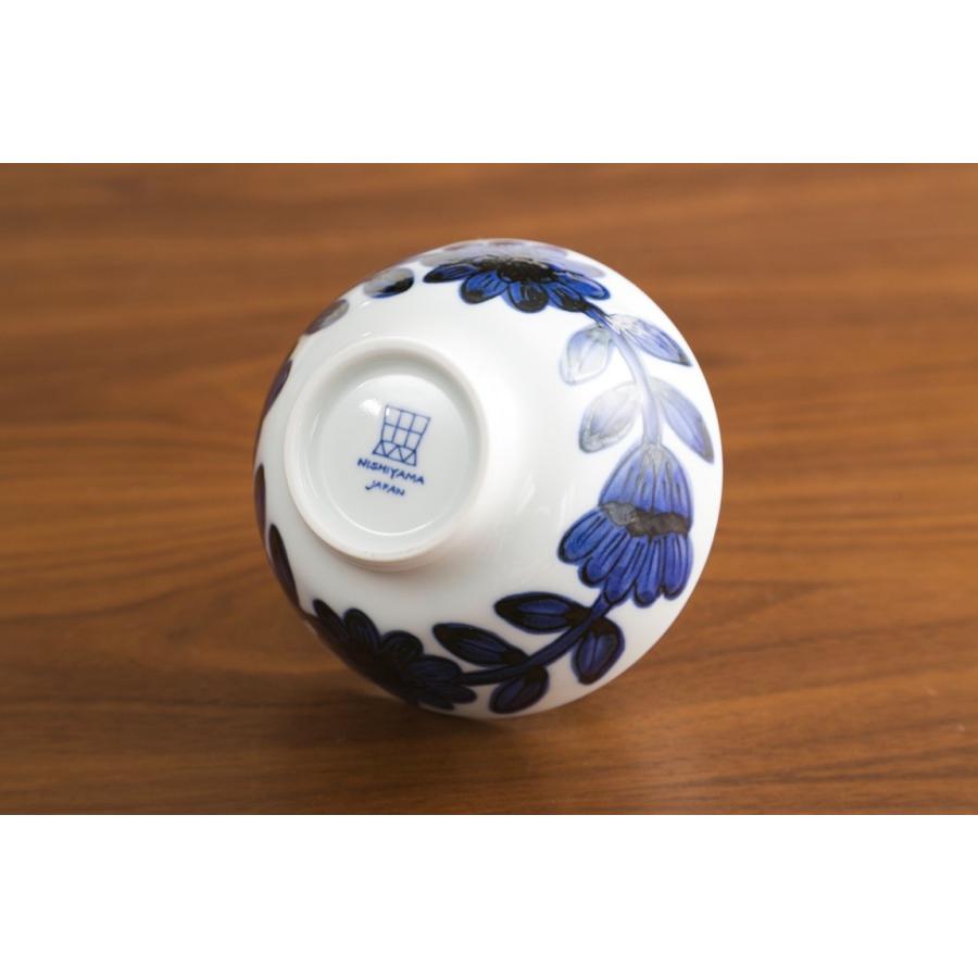 波佐見焼 西山窯 Daisy デイジー blue ライスボウル 茶碗 お茶碗 ご飯