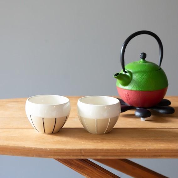 波佐見焼 利左エ門窯 一珍十草 つぼつぼ 湯呑 湯飲 カップ 煎茶 湯飲み