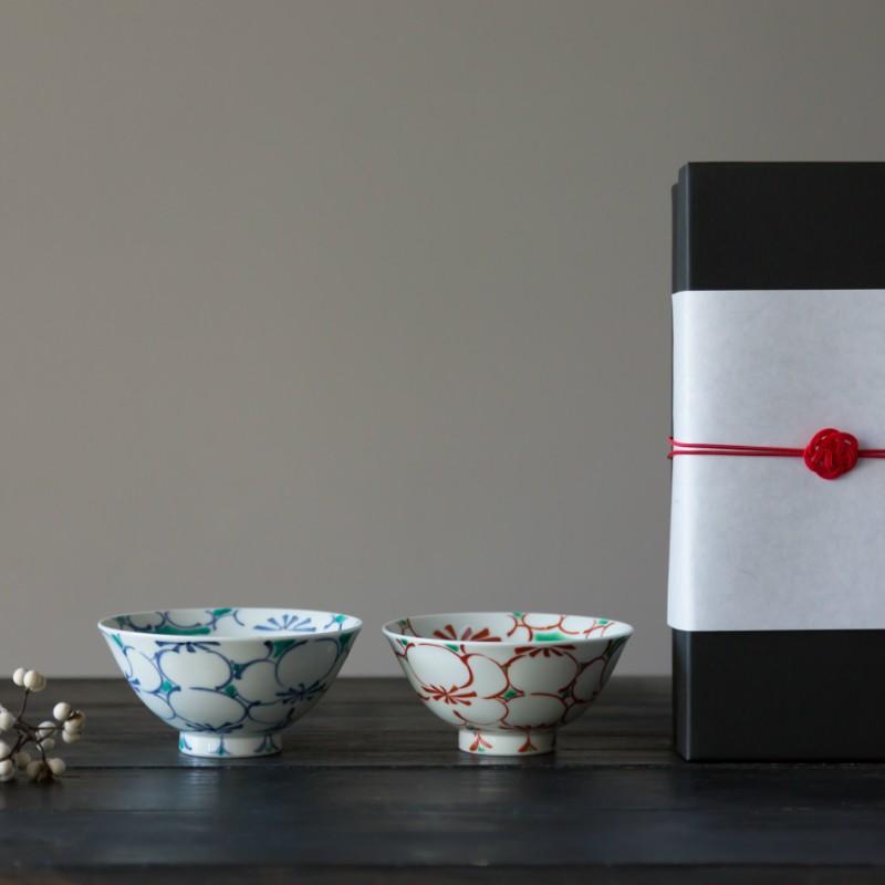 和食器】【ギフト】【陶器】【有田焼】【夫婦茶碗】 波佐見焼 ギフト
