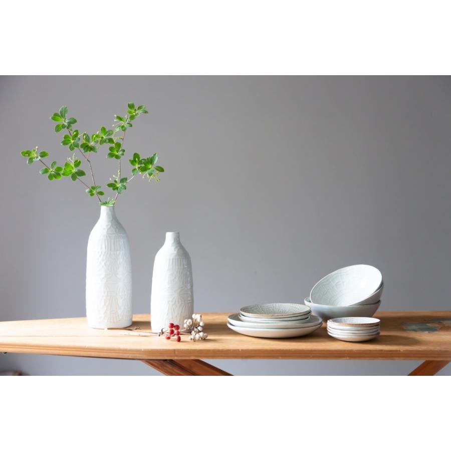 波佐見焼 Doily ドイリー フラワーベース L vase-l 西海陶器 花瓶
