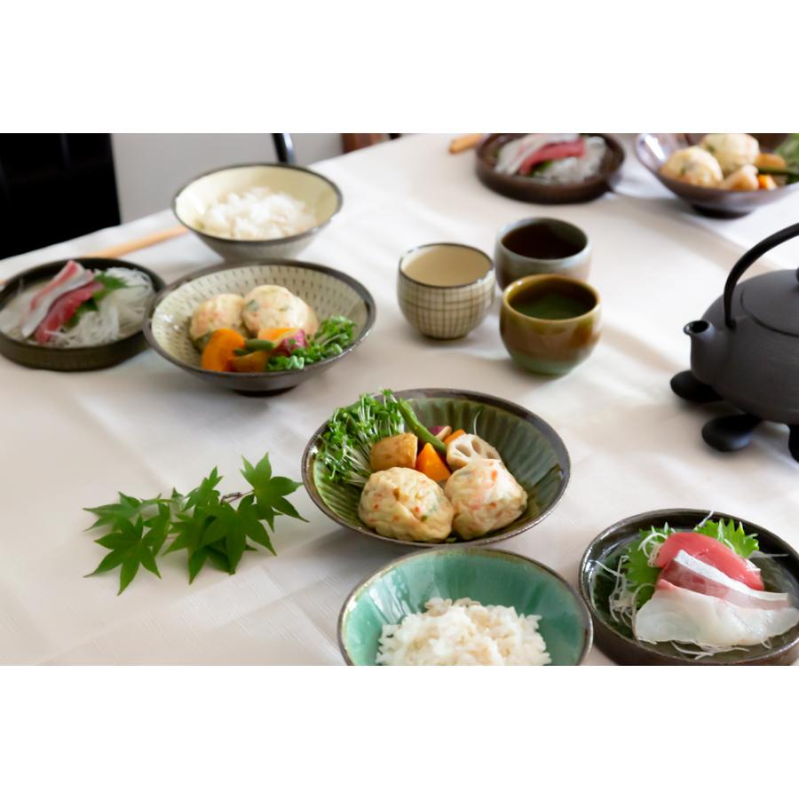波佐見焼 Folk Design 長十郎窯 目剥ぎ五五平鉢 陶器 煮物 中鉢 波佐見焼 Folk Design 長十郎窯 目剥ぎ五五平鉢 陶器 煮物 中鉢