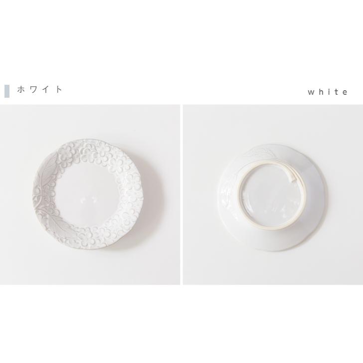 【CERAMIKA】花柄　円形皿　4枚セット 瀬戸焼】丸紋花 取り皿5点セット 15cm【まるたか水野コーポレーション