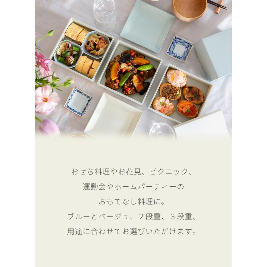 漆器 重箱 5寸 2段重 おせち料理 お花見 ピクニック 運動会 漆器 重箱 5寸 2段重 おせち料理 お花見 ピクニック 運動会
