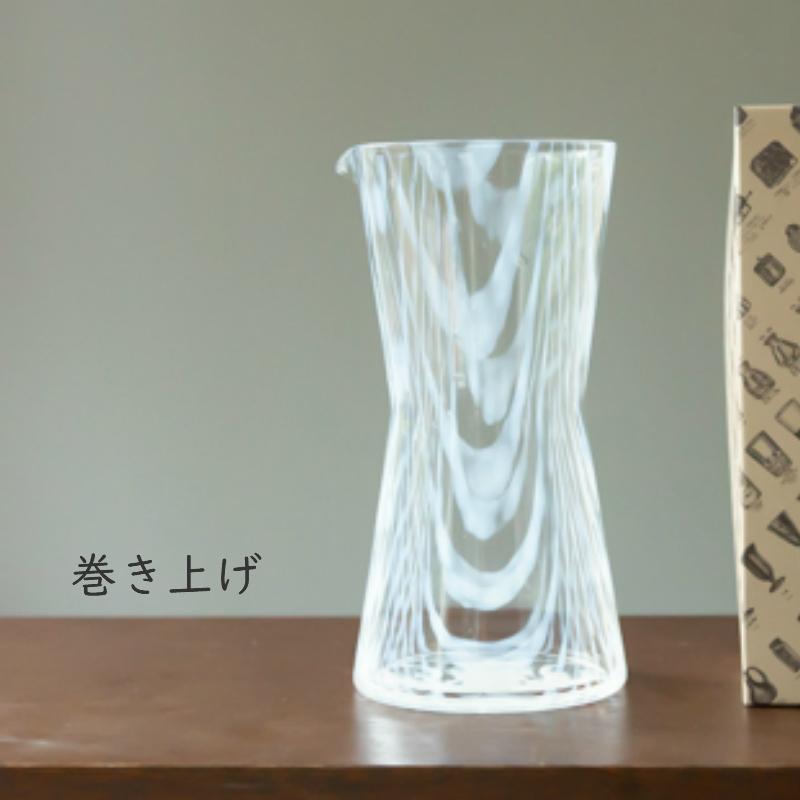 廣田硝子 大正浪漫硝子 カラフェ ギフトボックス入 ガラス 水差し お茶