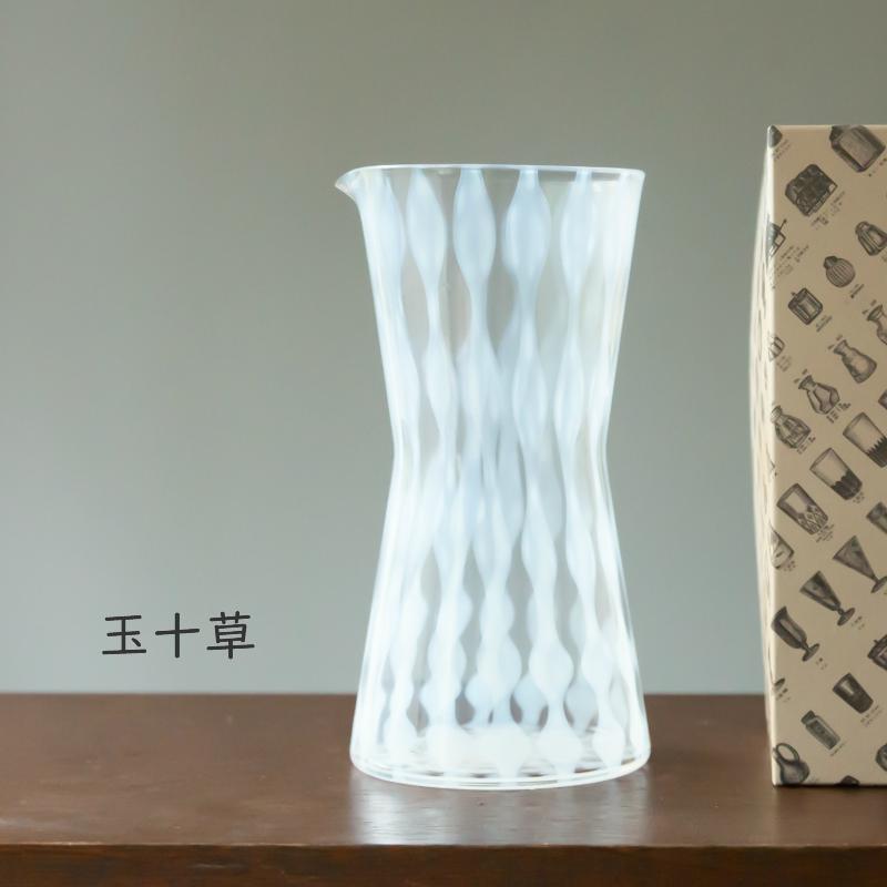 廣田硝子 大正浪漫硝子 カラフェ ギフトボックス入 ガラス 水差し お茶