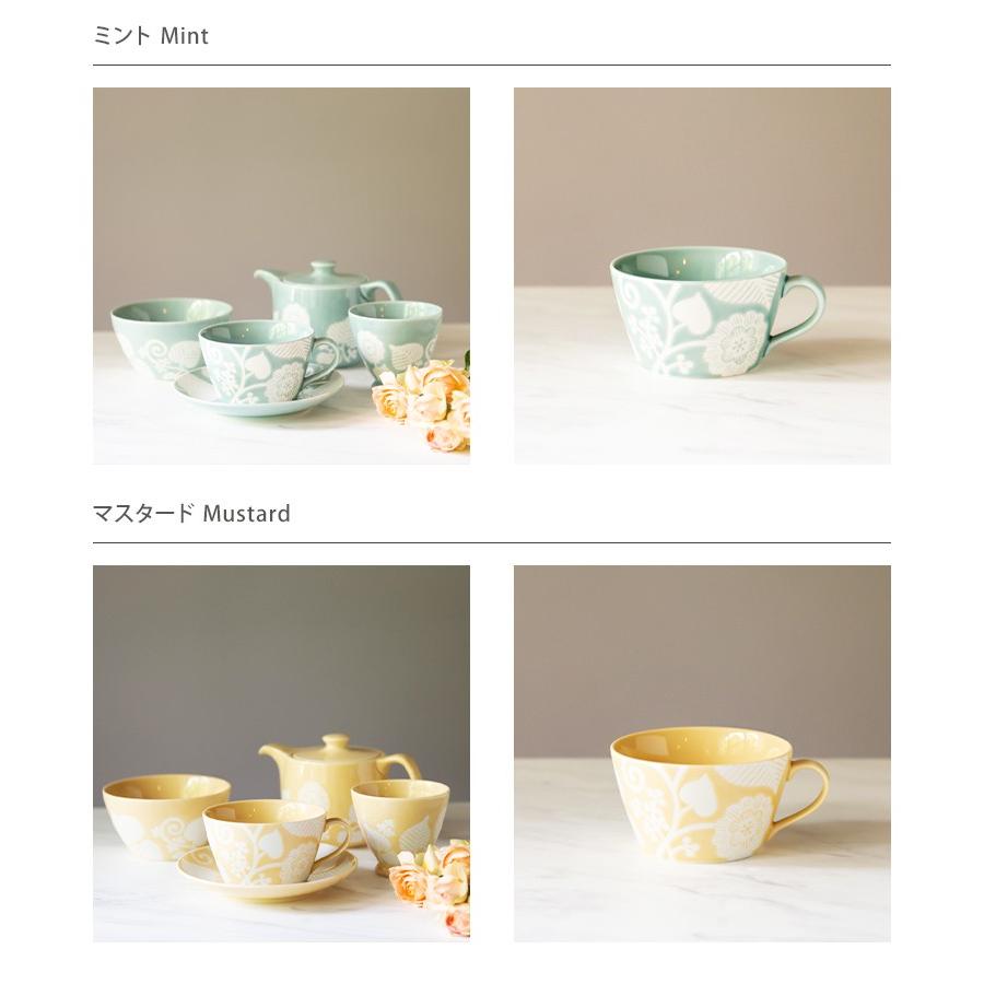 波佐見焼 西山窯 flor フロール ブランジュ マグカップ 有田焼 北欧