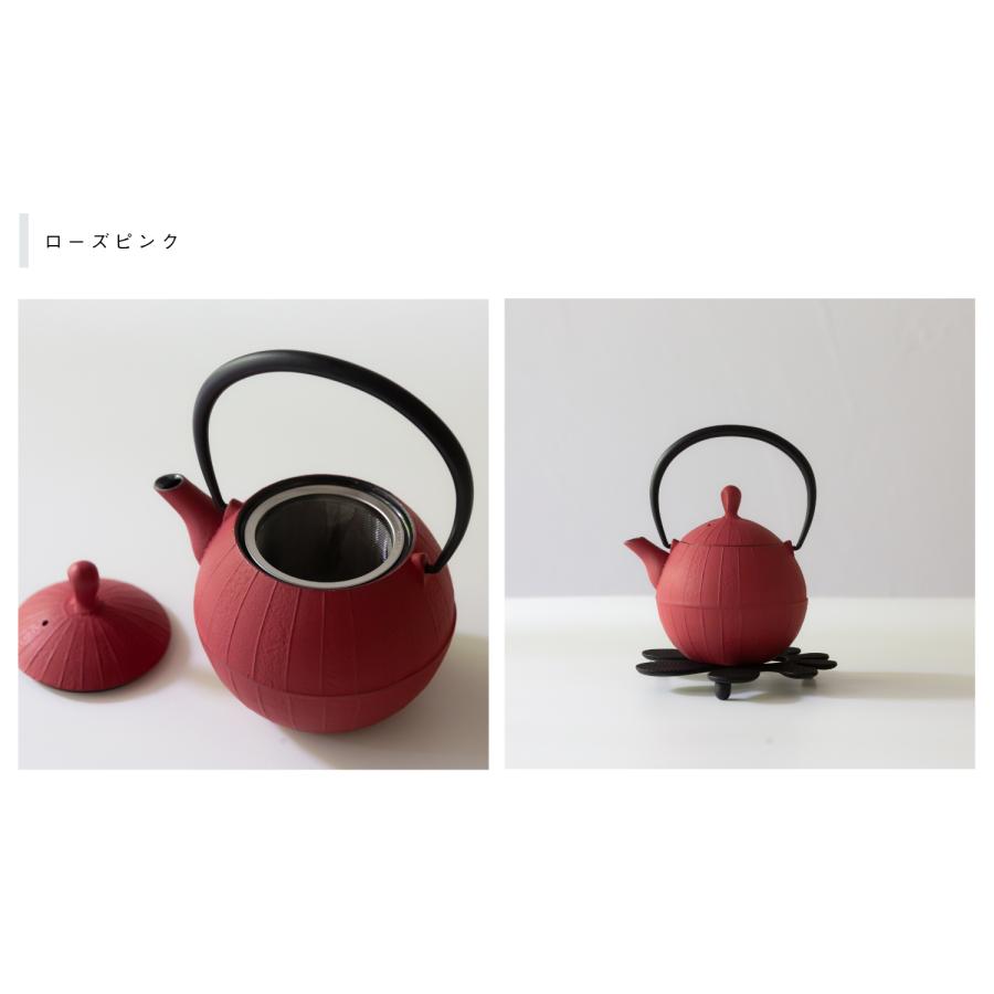 南部鉄器 ITCHU-DO 急須 ティーポット 胡桃 0.5L 壱鋳堂 鉄器 カラー