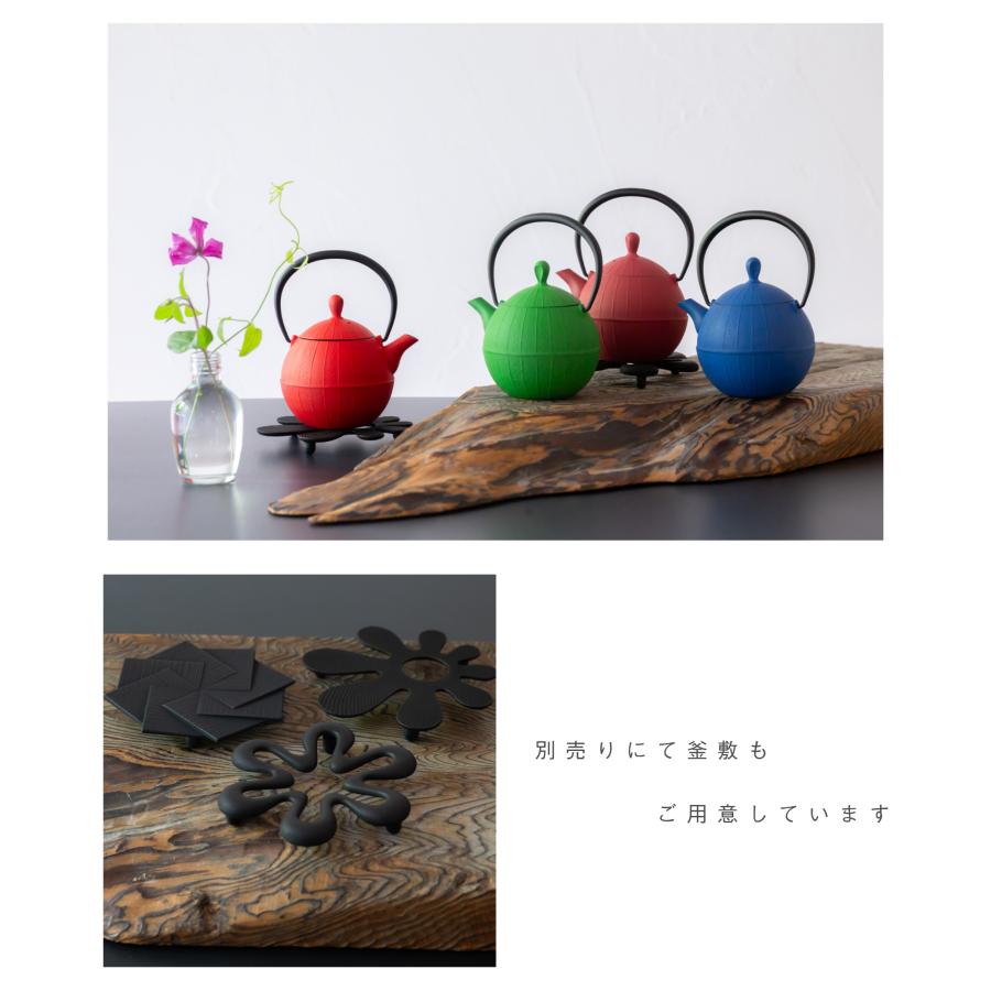 南部鉄器 ITCHU-DO 急須 ティーポット 胡桃 0.5L 壱鋳堂 鉄器 カラー