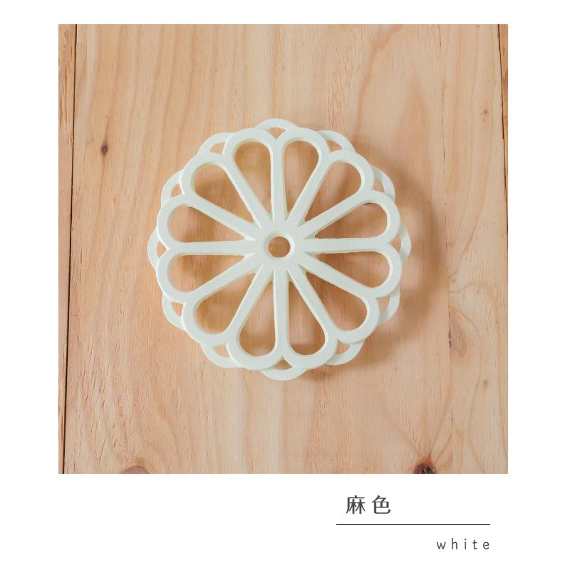 南部鉄器 岩鋳 iwachu 釜敷 菊 kiku 鍋敷 急須 輪菊 鉄瓶 鉄器 和食器