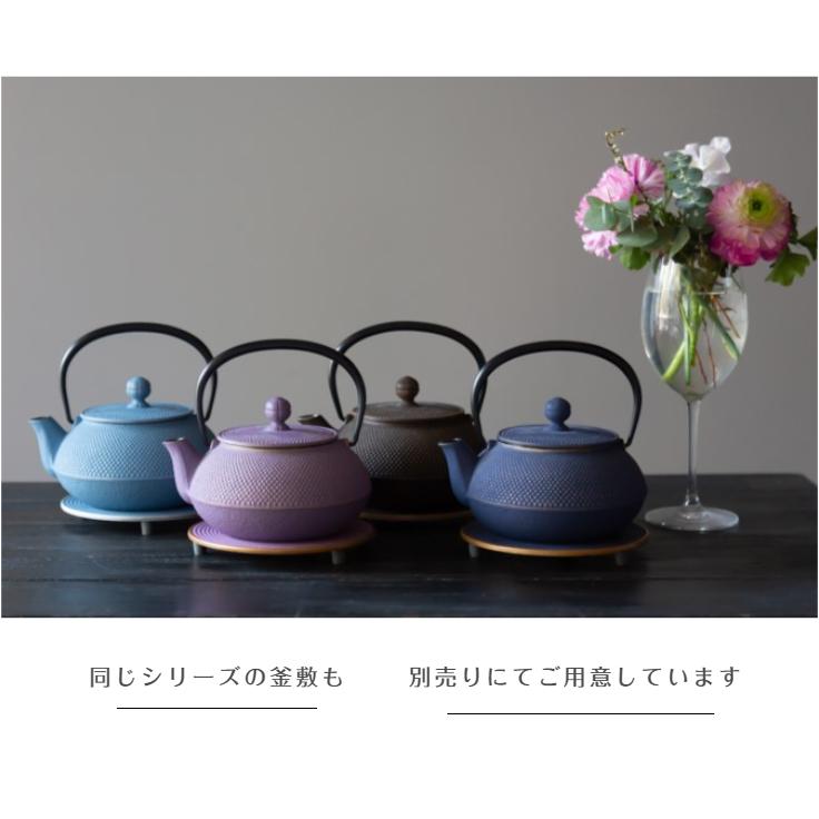 岩鋳 iwachu 南部鉄器 急須 5型アラレ カラーポット ティーポット 岩手