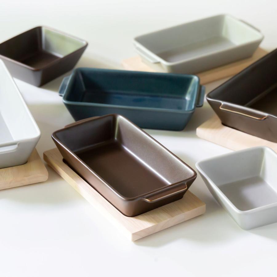 波佐見焼 耐熱 オーブンウェア ovenware スクエア L 西海陶器 グラタン