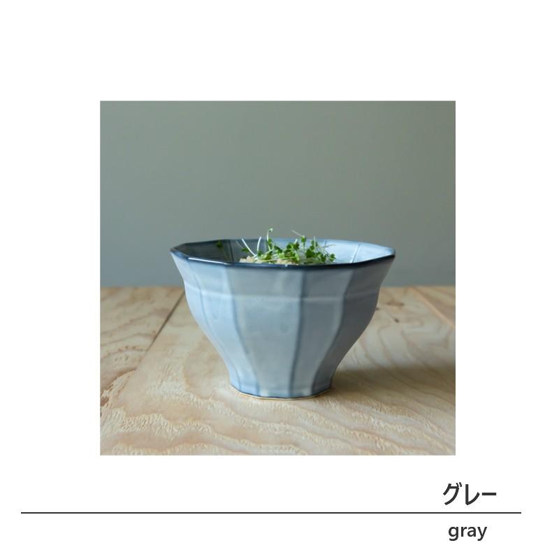 美濃焼 POLYGON ポリゴン ボウル 大 陶器 ラーメン鉢 うどん鉢