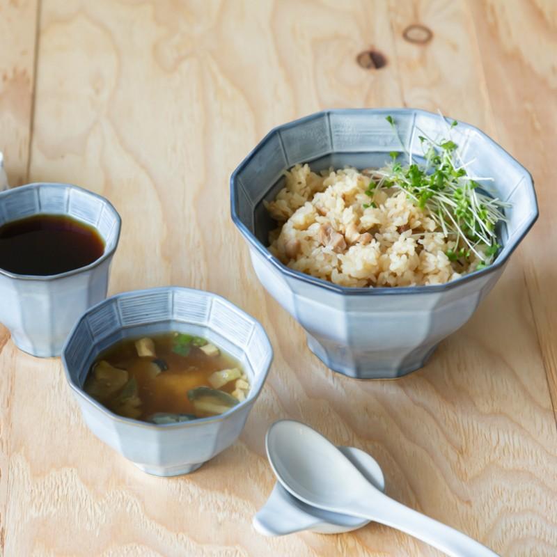 美濃焼 POLYGON ポリゴン ボウル 大 陶器 ラーメン鉢 うどん鉢
