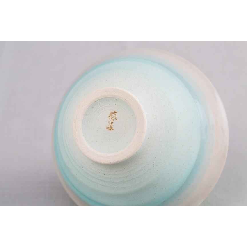 波佐見焼 夫婦茶碗 スプレイ BLUE×PINK ☆ペアセット 和食器 お茶碗