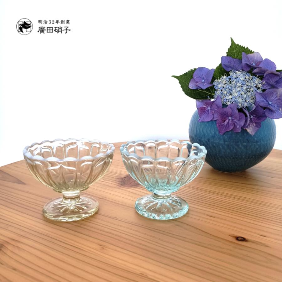 廣田硝子 雪の花 丸フラッペ小鉢 かき氷 シャーベット 副菜 サラダ