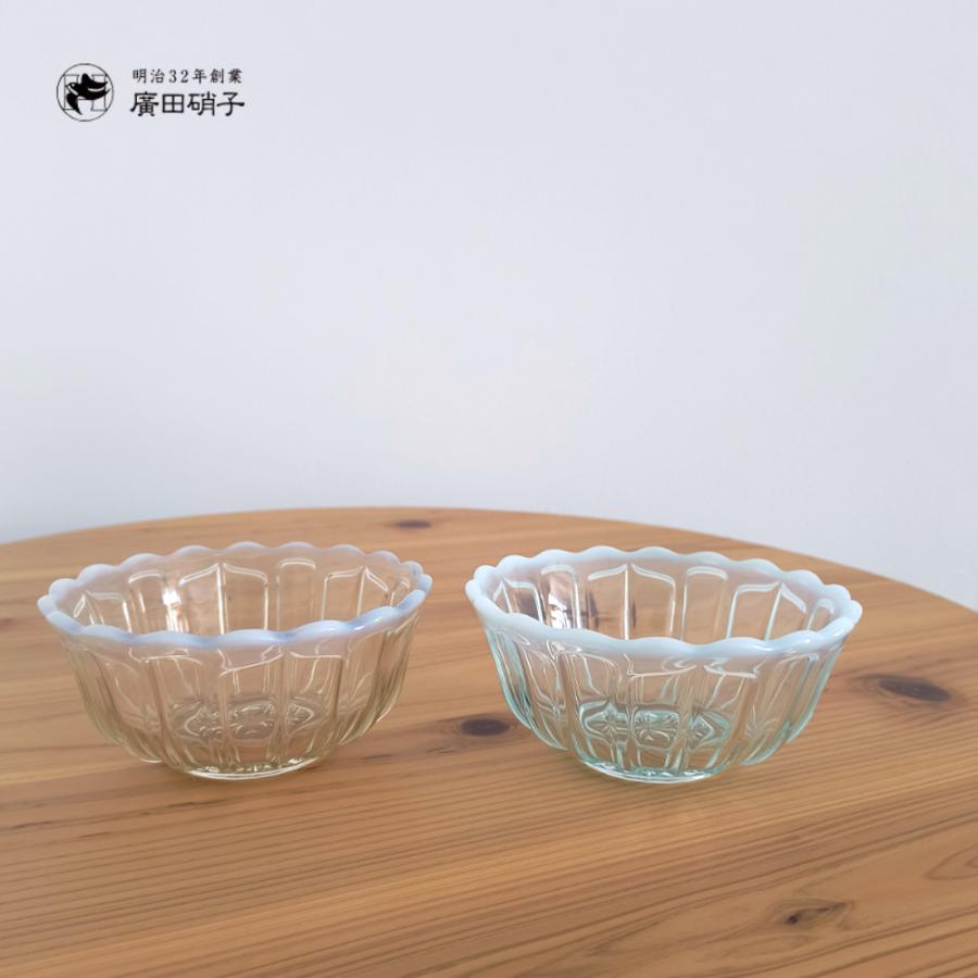 廣田硝子 雪の花 洗鉢 フルーツポンチ そうめん ふわふわかき氷 ガラス