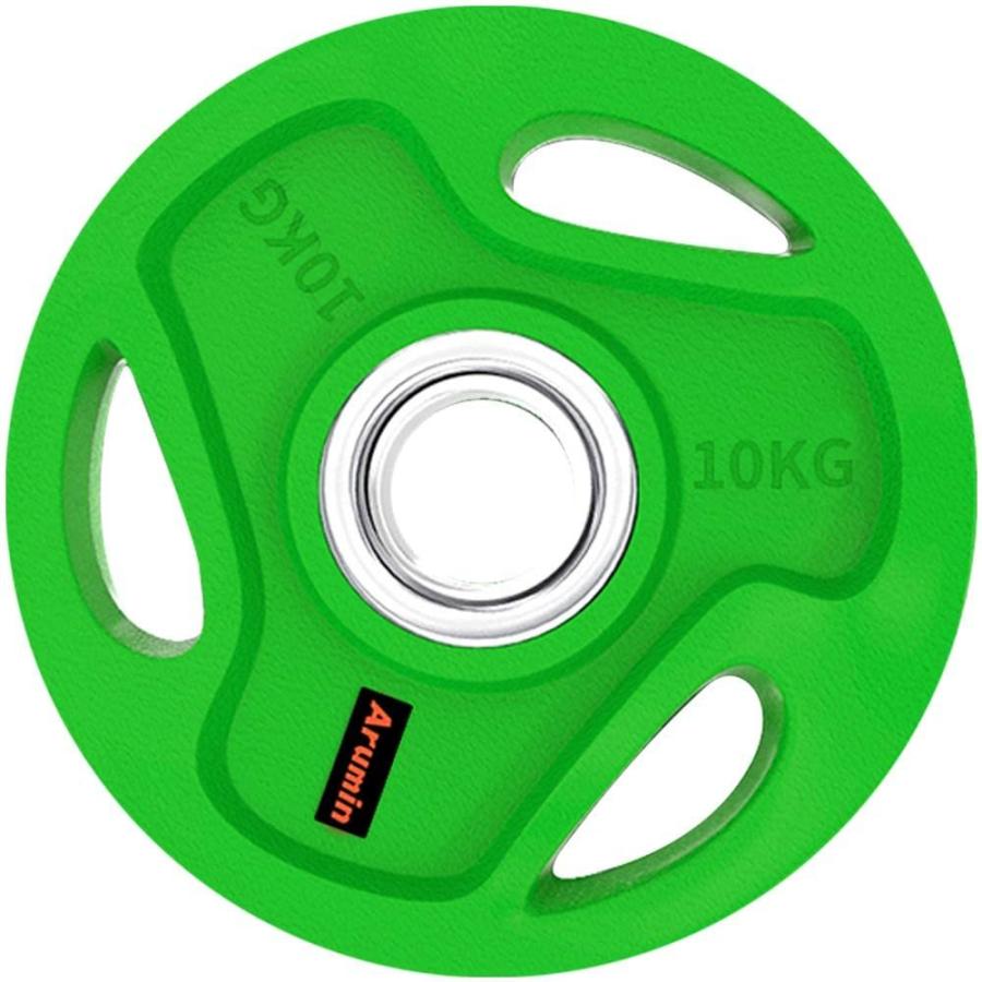 卸直営 10kgx2個 マルチカラー ラバー バーベル ダンベル オリンピックウエイトプレート ワイルドフィット 安心のラバーリング 床に置く時も静か カラフル Wantannas Go Id