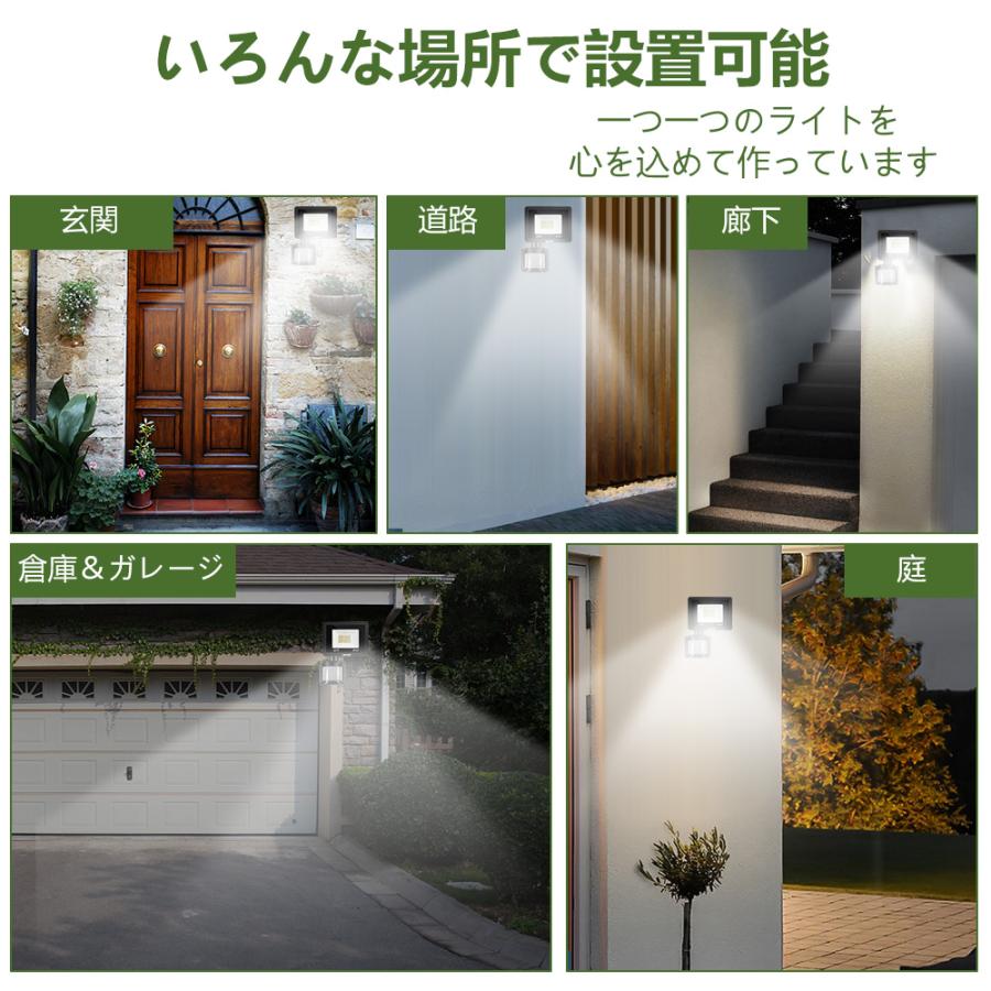 即納】10台 センサーライト コンセント式 20W LED投光器 屋外 人 即納】10台 センサーライト コンセント式 20W LED投光器 屋外 人