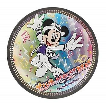 東京ディズニーランド クラブマウスビート ミッキー柄の缶バッジ