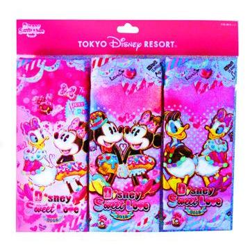 ⑦ 巾着 Disney ディズニーランド　ミッキー　ミニー ディズニーリゾート 2015「スウィート・ラブ」 ミッキーミニー等の