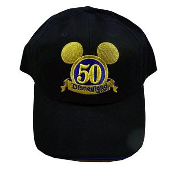 値下げしました超レア商品 ディズニー  50周年記念５０周年マークの付いたキャップ カリフォルニア・ディズニーリゾート｜waiwaicompany