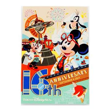東京ディズニーシー 17 １６周年アニバーサリーグッズ ポストカード Rt7236 わいわいカンパニー 通販 Yahoo ショッピング