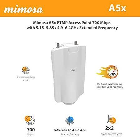 特別価格Mimosa A5x PTMP Access Point 700 Mbps with Extended Frequency 4.9 to 6.4好評販売中
