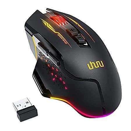 特別価格Wireless Gaming Mouse, UHURU Wired Wireless Type-C Rechargeable Computer Ga好評販売中