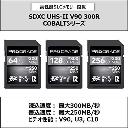 ProGrade Digital (プログレードデジタル) 【SDXC UHS-II V90】 COBALT 300R 128GB｜waizuyh｜02